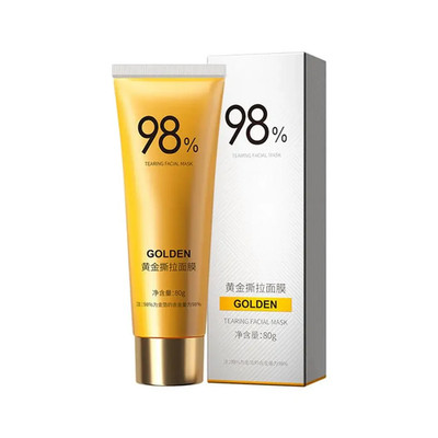 Gold Peel-Off Mask for Deep Cleansing and Pore Tightening, 80g