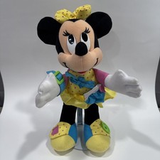 VTG 1992 Disney Mattel Teach Me Minnie Mouse Plush Retro