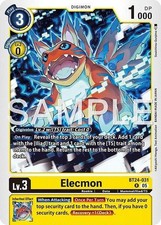 Elecmon Foil - BT24-031 - NM - Digimon TCG