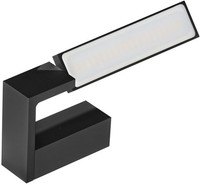 Kinkiet Led 1X7W/840Lm IP44 4000K Czarny Nowoczesny