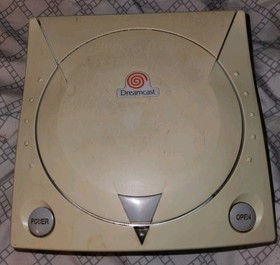 🔥 Sega Dreamcast Console Early Model White Tested Working Retro Gaming System 