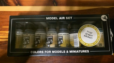 #ad #ad Vallejo Model Air Set 71157 US Navy Aircraft Paint Set 8 0.57 Fl. oz Bottles $30.00