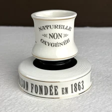 Bonnecaze Paris Absinthe Labat et Fils Ceramic Match Striker Holder EXCELLENT!