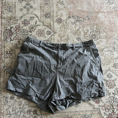 Old Navy Damen XXL grau Stretch Taille Lie Rise Alltag Shorts Mini Taschen - Bild 1 von 7