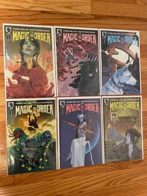 THE MAGIC ORDER 5 #1-6 Cover A Full Run Set Mark Millar Dark Horse 2024