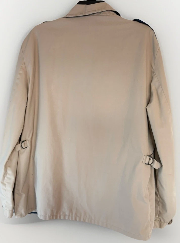 Richman Brothers Vintage Jacket (Rain) Brown Tan 4 Pockets Size Med/Large - Image 2 of 4