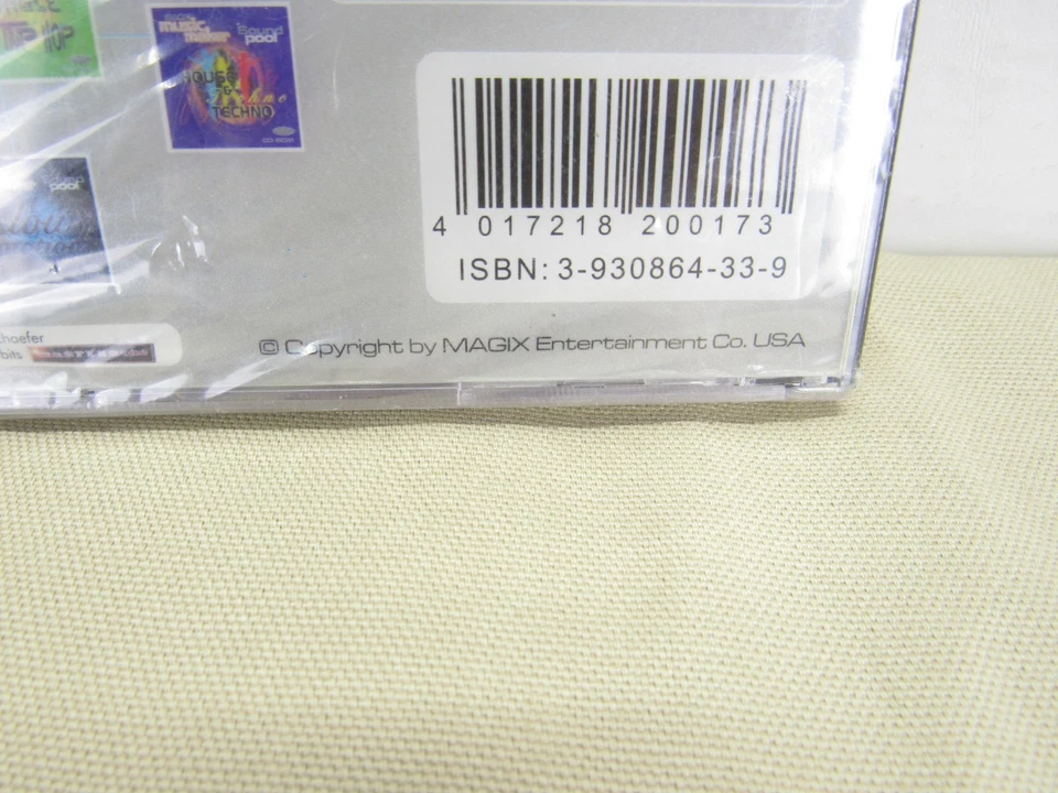 Vintage Magix Music Maker Software Sound Pool Rap & Hip-Hop CD-ROM New Sealed - Image 3 of 3