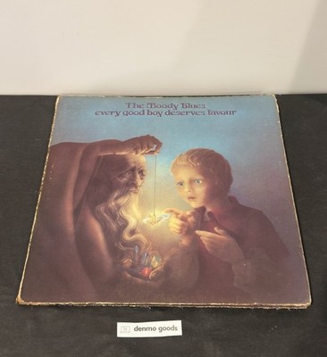 The Moody Blues Every Good Boy Deserves Favour Vinyl Record LP Threshold VG