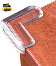 Clear Corner Guards 12 Pack ,Table Corner Protectors,Clear Edge Safety Bumpers,H