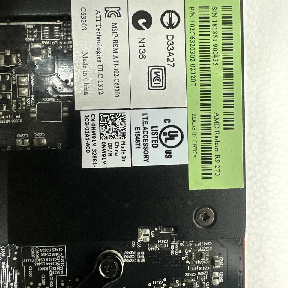 VisionTek Radeon 7750 6M 2GB Graphics Video Card VT 7750X6 PCIE 2G/MD6 GDDR5 - Image 4 of 4