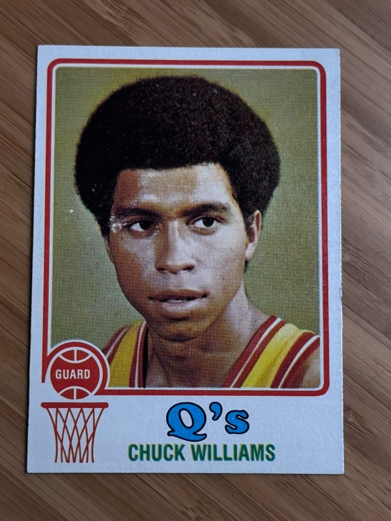 Chuck Williams 1973-74 Topps - San Diego Q's EX-NM #232