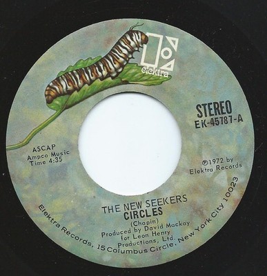 New Seekers - Circles / I Can Say You're Beautiful - Used Vinyl Recor - G8100z