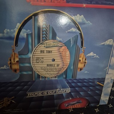 Vinyl Records Big Tony Bubble Up 1983