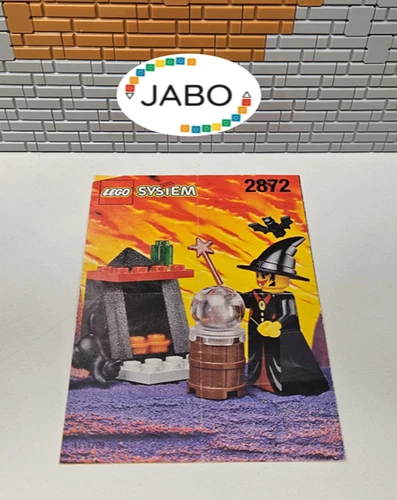 (OK O3/42) Lego Castle Instructions 2872 Witch and Fireplace