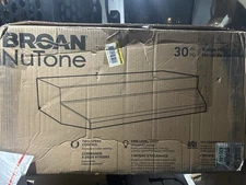 NuTone RL6230BL Under Cabinet Range Hood - Black