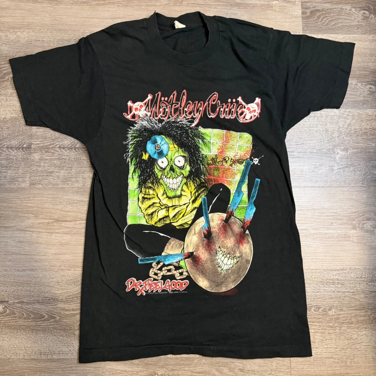 Motley Crue Dr Feelgood Shirt In Men's Vintage T-Shirts for sale