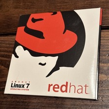 Red Hat Linux 7 Operating System Deluxe Retail Full CD Set