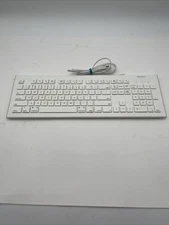 Macally Slim Key Pro USB Wired Keyboard TESTED model MKEYE