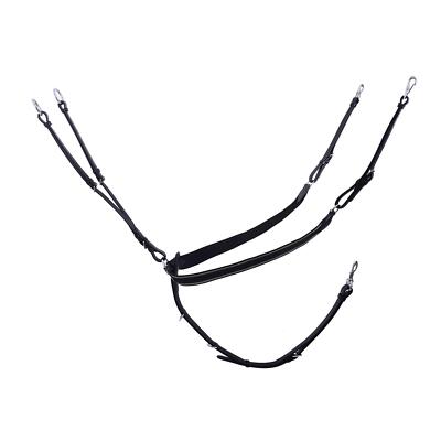 Schockemohle Pro Jump Plus Brustplatte schwarz
