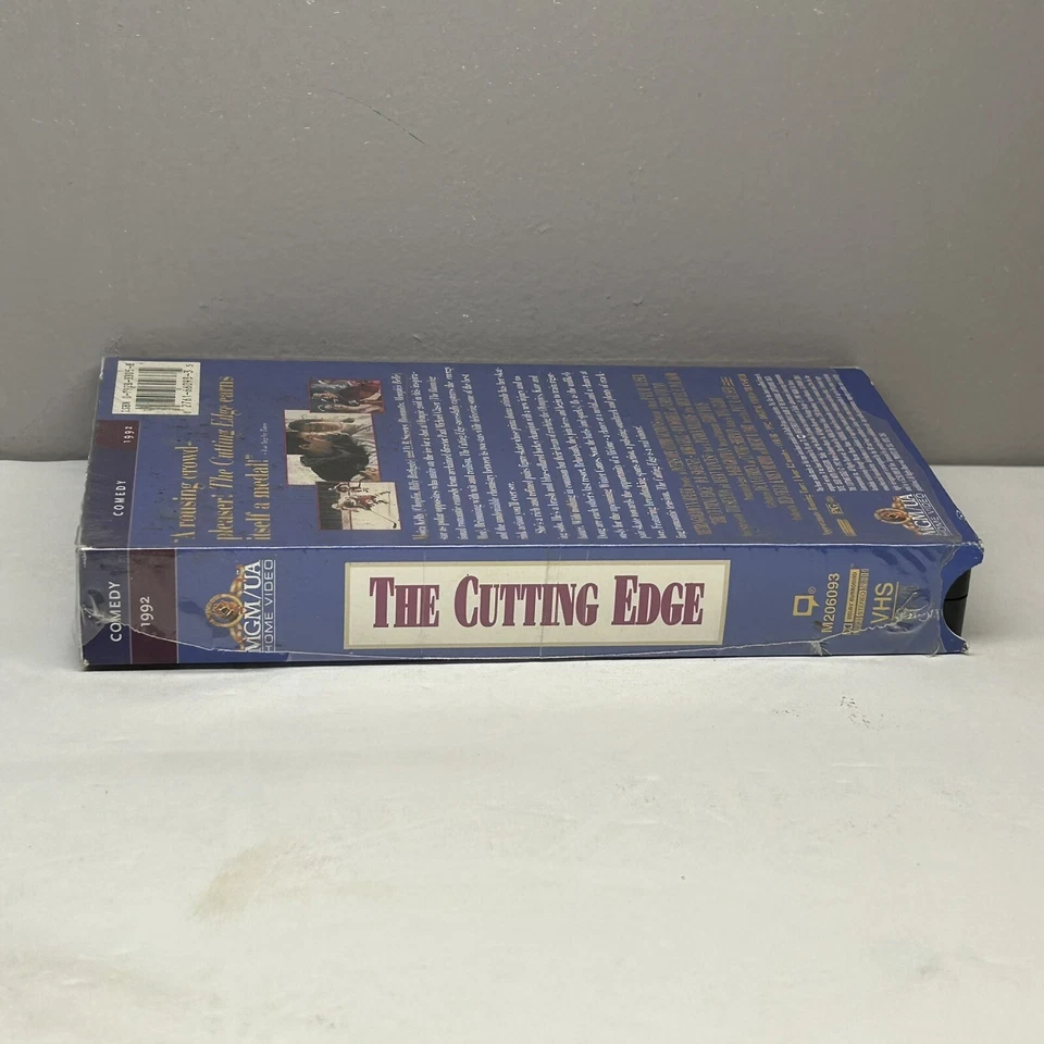 The Cutting Edge VHS 1992 Video Tape VTG 90s Hockey Movie Romance Nearly New! - Image 4 of 4