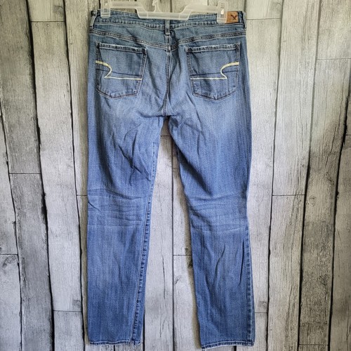 American Eagle Outfitters Jeans Damen 14 lang Skinny Stretch Mid Rise Jeans - Bild 5 von 15