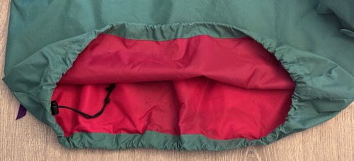GAP VTG 1/2 Zip Snap Hooded Pullover Anorak Windbreaker Jacket Men’s XL 90s Teal - Picture 11 of 11