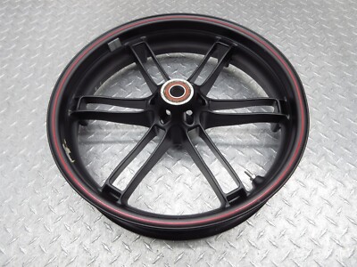 2009 08-09 Buell 1125CR 1125R 1125 Front Wheel Rim 17x3.5 Bent Lip Wobble Video