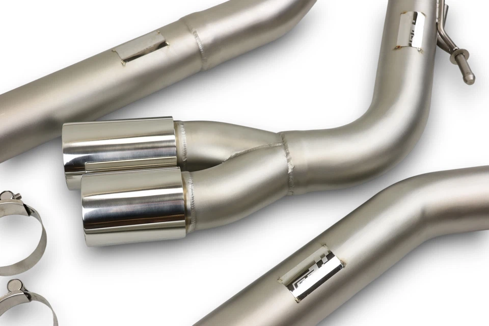 Ligne Echappement FULL TUBE BMW 116d 118d 120d 123d E81 E87 Catback Diesel INOX - Photo 2/4