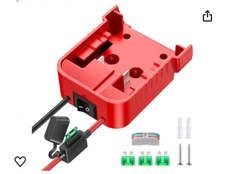 NEW Power Wheels DIY Adapter Compatible With Milwaukee M18 Battery 18V Connector