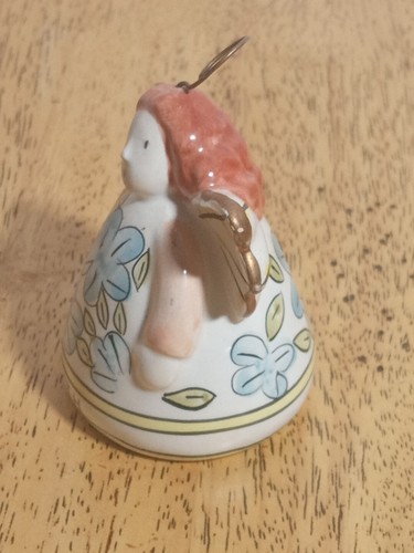 Russ Berrie Messengers of Light Angel Bell Christmas Ornament Faith 3" - Picture 8 of 11