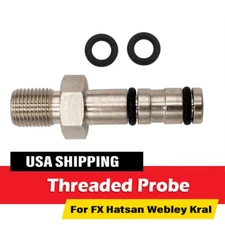 Air Quick Filling/Charging Probe Adaptor For Evanix Logun FX Hatsan Webley Kral