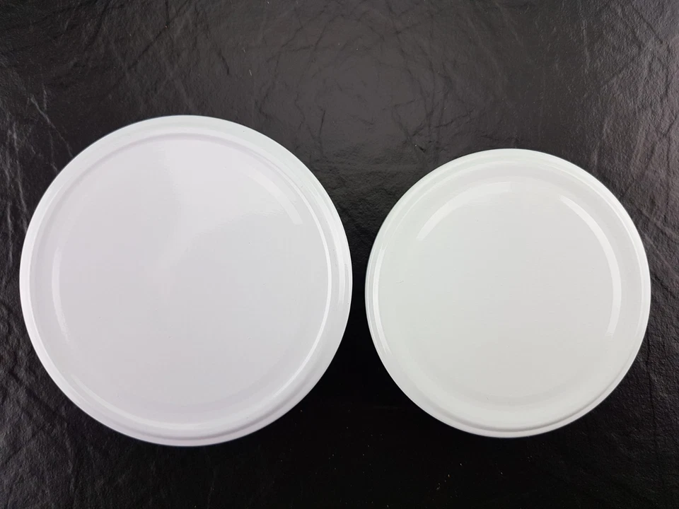 20 Stück Twist-Off-Deckel TO 89 oder 100 mm ⌀ Schraubdeckel Deckel für Gläser