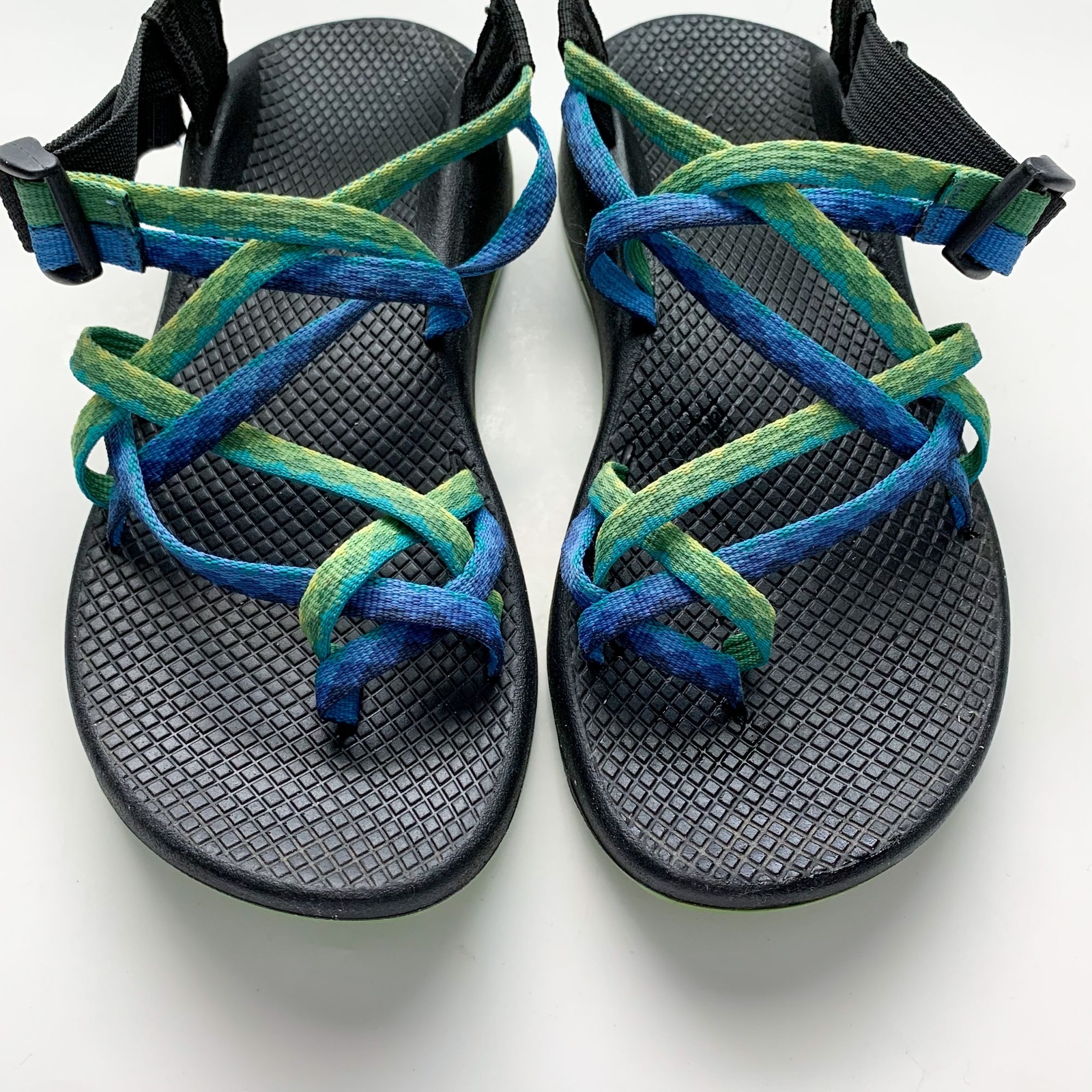 APL Sandali donna Chaco ZX2 Yampa blu verde fiume sport escursionismo outdoor taglia 9