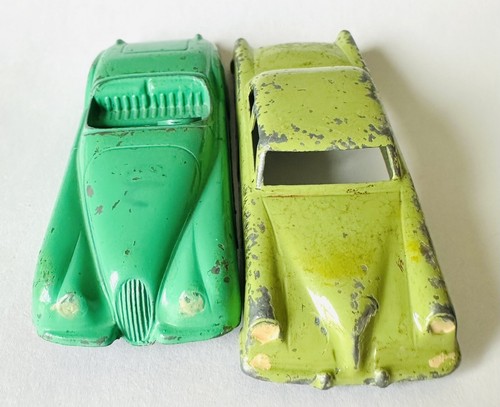 Vintage TootsieToy 1950's Jaguar Convertible USA 3" Lot x2 Goodee 53 Studebaker - Picture 3 of 6