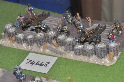 25mm ECW / Generic - 2 Guns Emplacement - Art (74668)