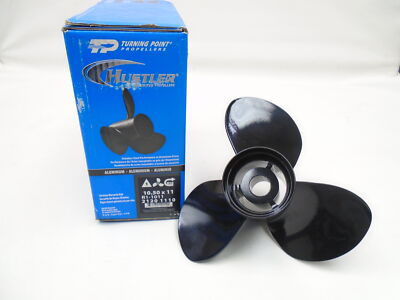 TURNING POINT 1-1011 ALUMINUM 10 1/2 X 11 PITCH RH 3 BLADE PROPELLER MARINE BOAT