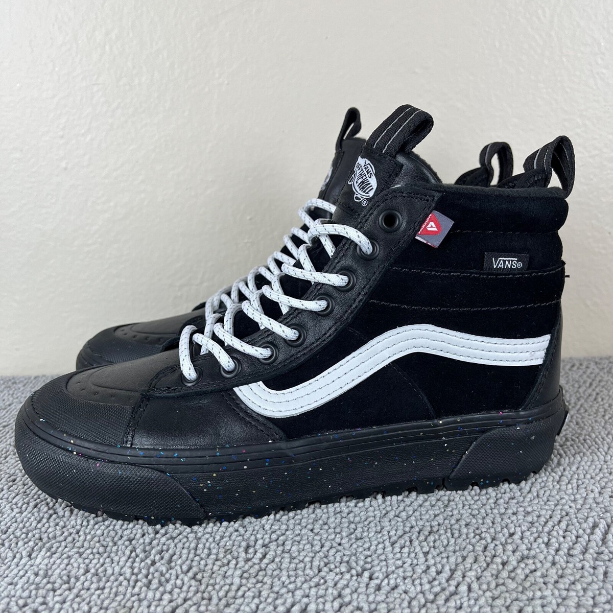 VANS★SK8-HI MTE-2★GLITTER BLACK GLITTER shoes Vans Sk8-Hi MTE-2 - Glitter Black/Glitter - blackcomb