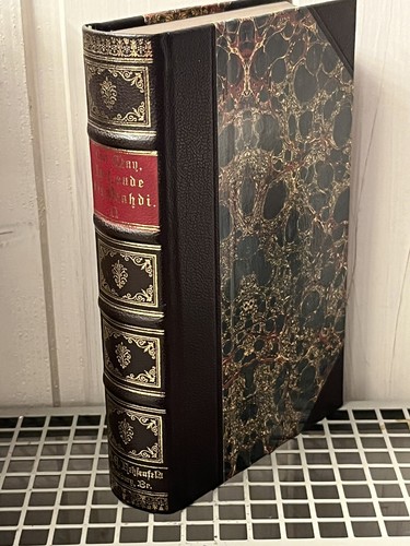 Karl May - Im Lande des Mahdi II - Bamberg - Reprint - Halbleder - Luxus - Bild 2 von 3