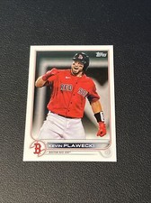 2022 Topps Series 2 Card #393 - Kevin Plawecki (Red Sox)