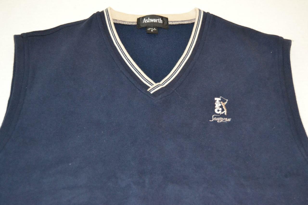BLUE PULLOVER SWEATER VEST MENS SIZE 