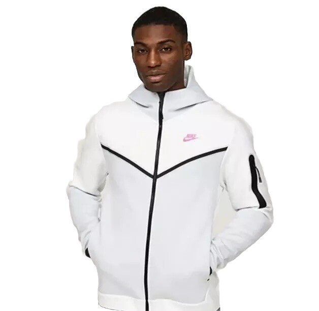 Nike♪Tech Fleece トラックジャケット・ジップフーディ♪ Nike Sportswear Tech Fleece Zip Hoodie 2XL White/Pure