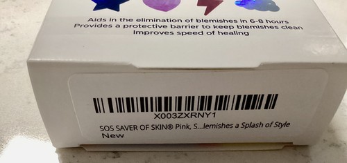Blemish Patches SOS Saver of Skin® Blue Holographic Fun Shape 32 CT -5 Packages - Picture 3 of 3