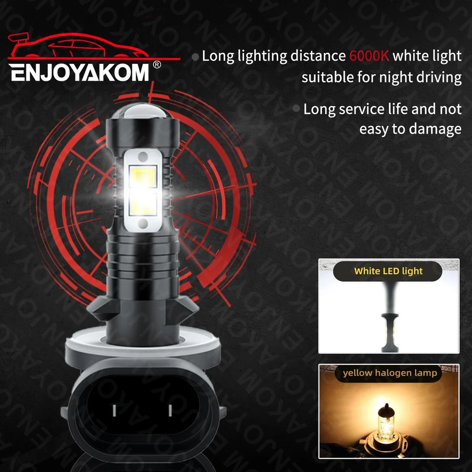 Bombilla de faro LED para Polaris Sportsman 300 400 450 600 700 800 850 500 550 570 Foto 3 de 4