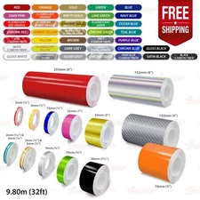 Roll PIN STRIPE PinStriping Trim Self Adhesive Line TAPE Car Decal Vinyl Sticker