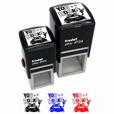You Rock Self-Inking Rubber Stamp Ink Stamper