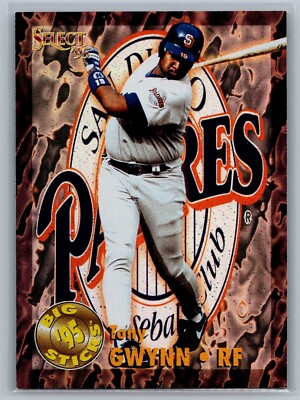 1995 Select Big Sticks #BS7 Tony Gwynn - HOF NM-MT *TEXCARDS*