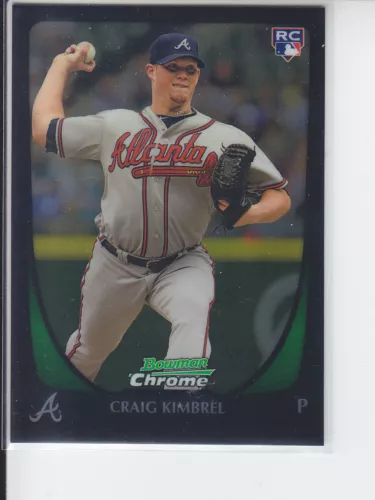 2011 Bowman Chrome Craig Kimbrel Rookie RC Braves #50