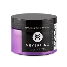 MEYSPRING Violet Crystal Mica Powder for Epoxy - Resin Color Pigment 