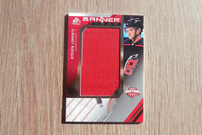 2021-22 GAME USED HOCKEY - STEVEN LORENTZ - BANNER YEAR