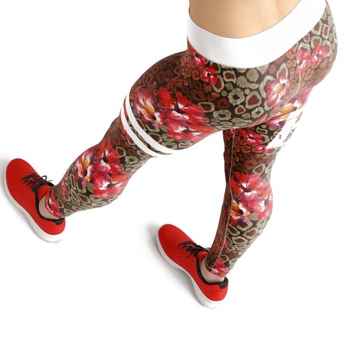 Ento Sublimation Legging Pant Women WOD Bra Yoga Gym Fitness Set Squat Hibiscus - Picture 5 of 16